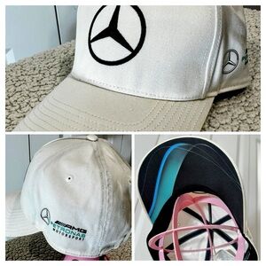 AMG Petronas Mercedes-Benz Hat Strapback OSFA Cap White Adjustable F1 Authentic